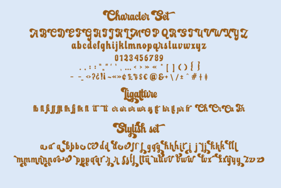 Fruits Cake Font - Preview 6