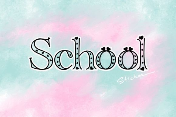 Heart Font - Preview 2