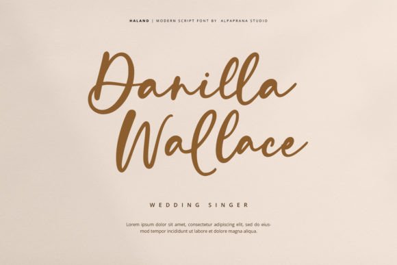 Haland Font - Preview 6