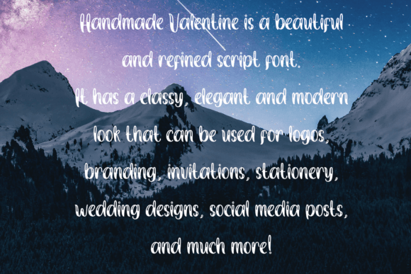 Handmade Valentine Font - Preview 5