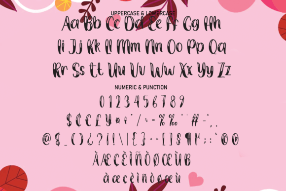 Handmade Valentine Font - Preview 6