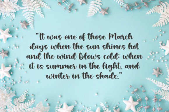 Hello Winter Font - Preview 1