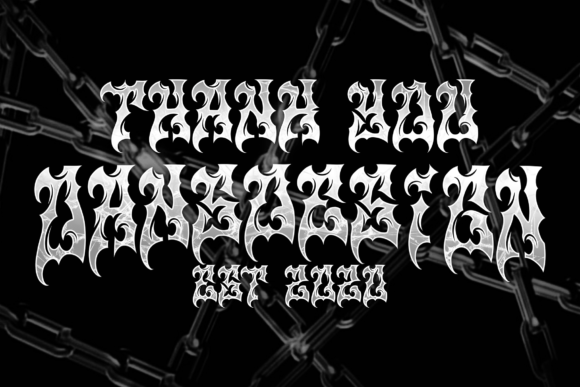 Konstan Font PNG with transparent background - Preview 5