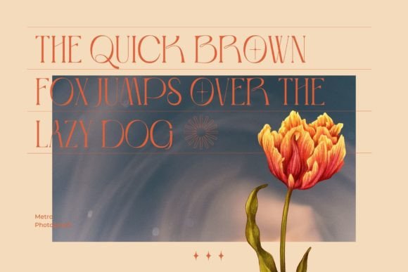Metro Photograph Font PNG with transparent background - Preview 1