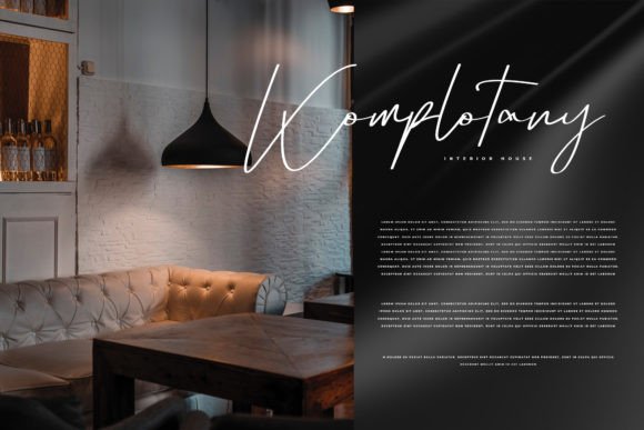 Omotify Font PNG with transparent background - Preview 3