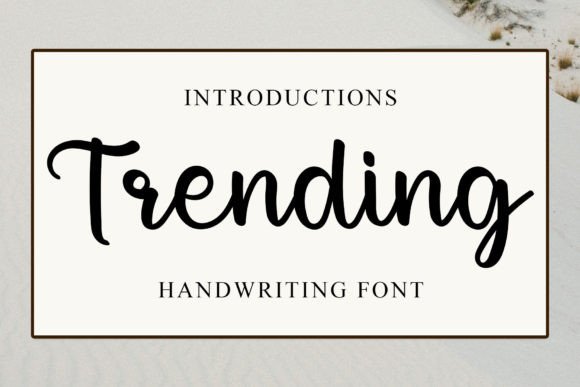 Trending Fontes Script Fonte Por Bintang Studio