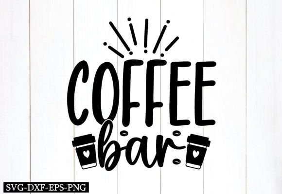 Coffee Bar Svg 40
