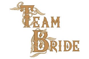 Medieval Wedding - Team Bride SVG Cut file by Creative Fabrica Crafts ...