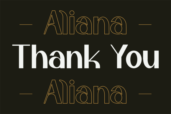 Aliana Font - Preview 3
