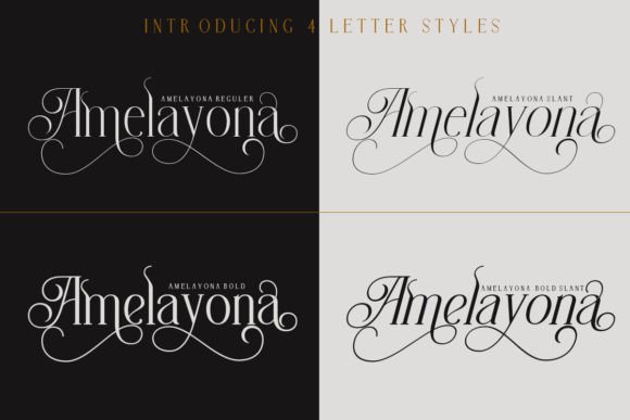 Amelayona Font - Preview 1