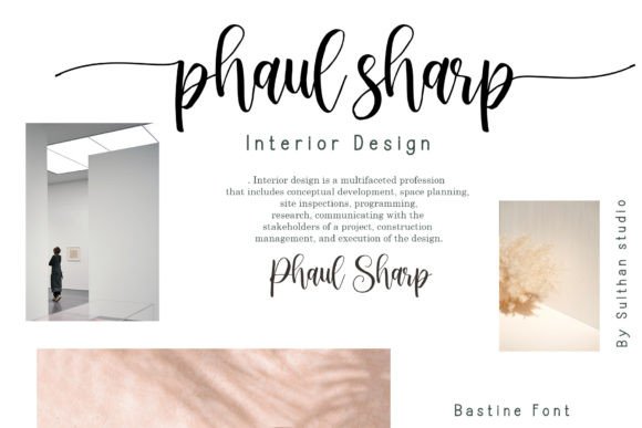 Bastline Font - Preview 1