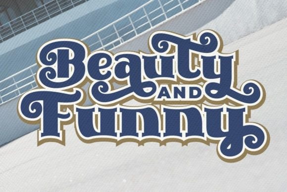 Blue Bronx Font - Preview 1