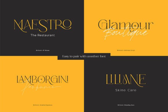 Briliond Font - Preview 5