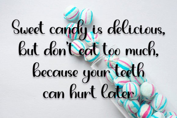 Candy Font - Preview 1