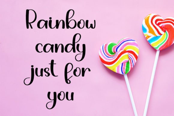 Candy Font - Preview 2