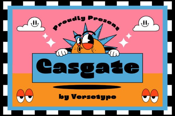 Casgate Font - Preview 1