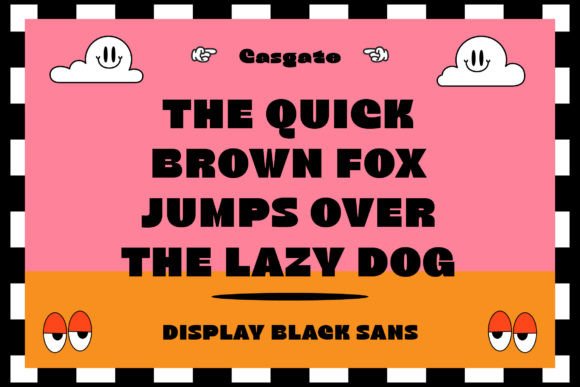 Casgate Font - Preview 2