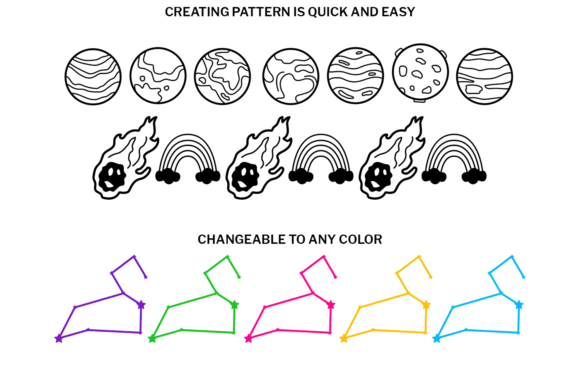 Celestial Doodle Font - Preview 3