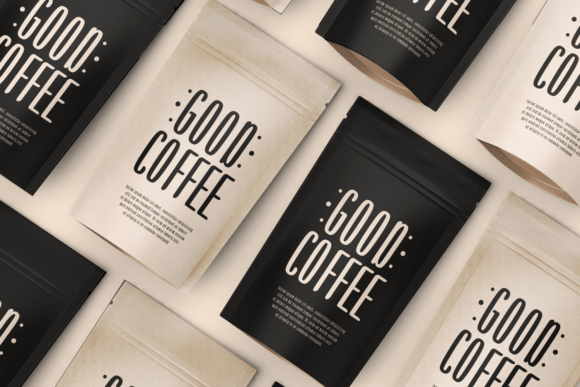 Evening Coffee Font PNG with transparent background - Preview 2