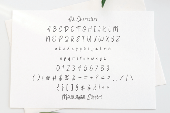 February Notes Font - Preview 4