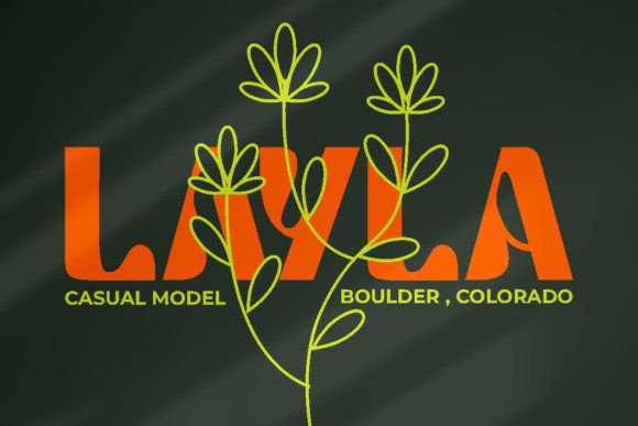 Floras Display Font - Preview 3