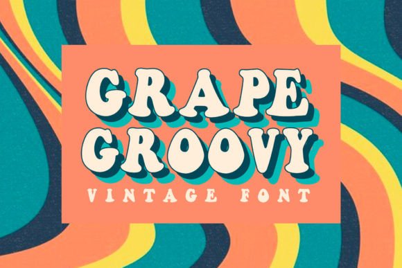 Grape Groovy Font - Preview 4