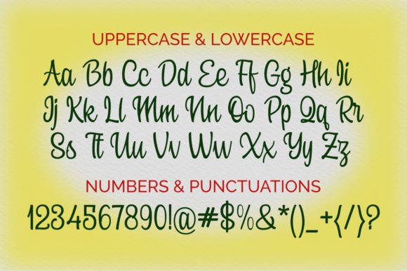 Greentrick Font - Preview 4