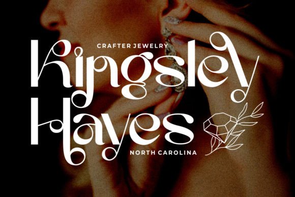 Grey Jewelry Font PNG with transparent background - Preview 2