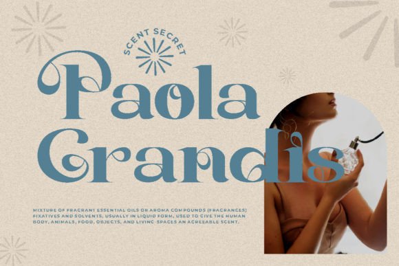 Grinda Font PNG with transparent background - Preview 3