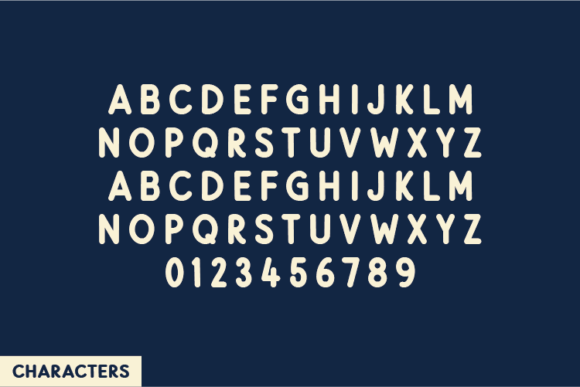 Melanctha Font font preview - 1