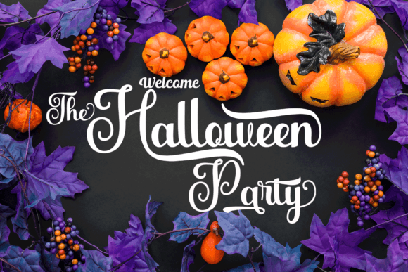 Nighfyla Font PNG with transparent background - Preview 3