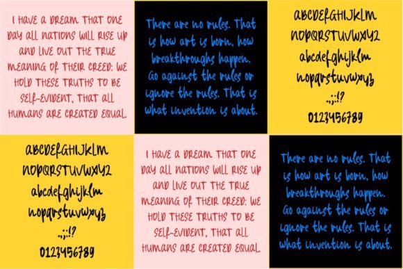 Artistkid Font - Preview 1