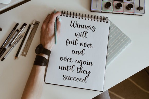 Barely Font - Preview 3