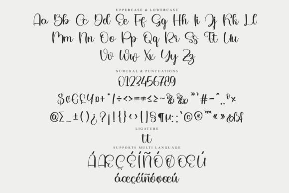 Barely Font - Preview 5