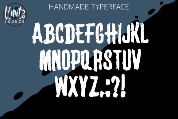 Dirty Brusher Font PNG with transparent background - Preview 1