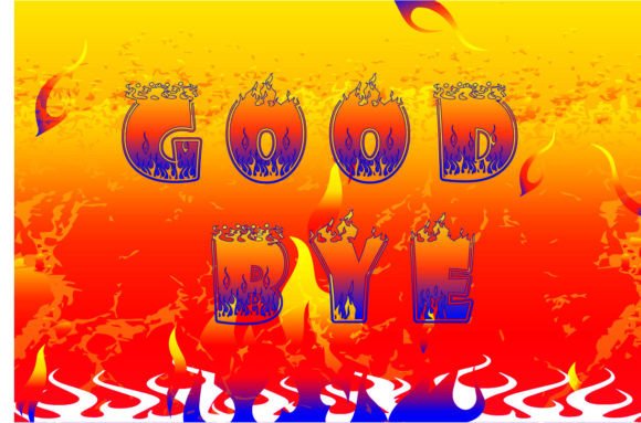 Fire Font - Preview 3