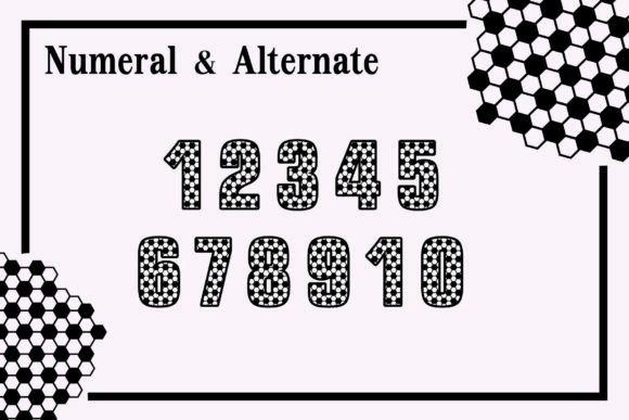 Football Font PNG with transparent background - Preview 2