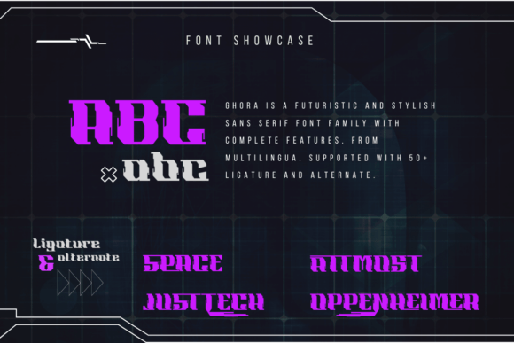 Ghora Font - Preview 1