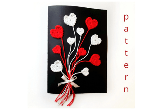 Holiday Valentine Card Сrochet Pattern