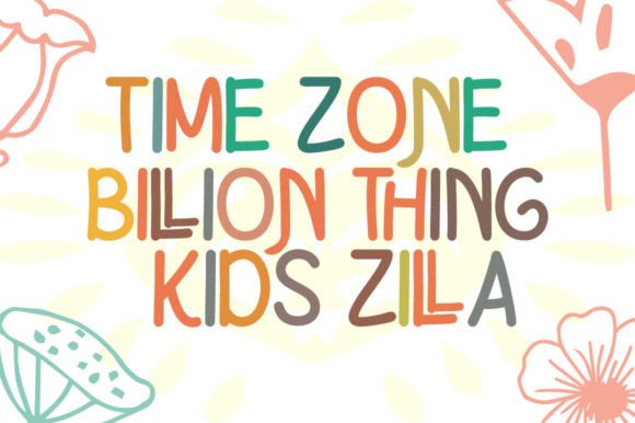Kids Angel Font PNG with transparent background - Preview 3