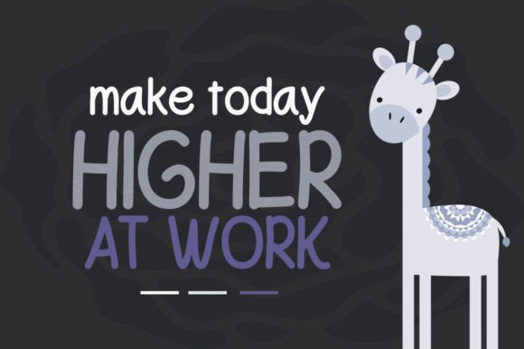 Kids Angel Font PNG with transparent background - Preview 5