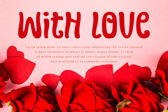 Quirky Lovable Font PNG with transparent background - Preview 2