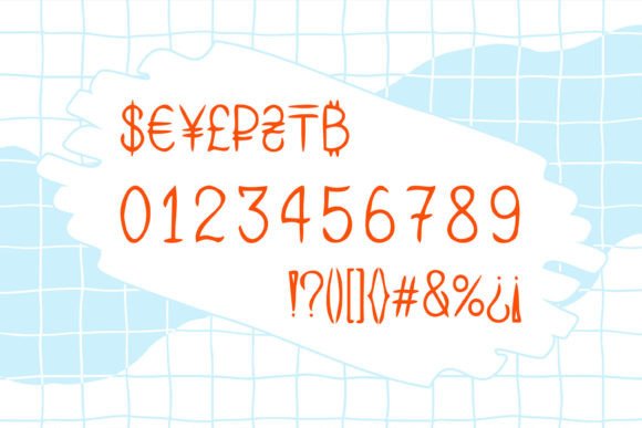 Qundeasy Cf Font PNG with transparent background - Preview 1