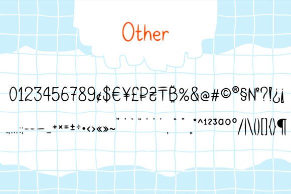 Qundeasy Cf Font PNG with transparent background - Preview 5