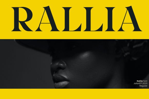 Rallia Font font preview - 4