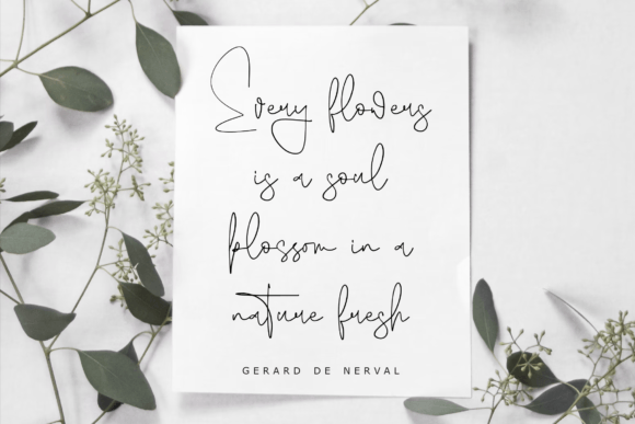 Restonasi Font PNG with transparent background - Preview 4
