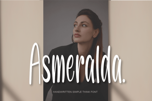 Simple Think Font PNG with transparent background - Preview 2
