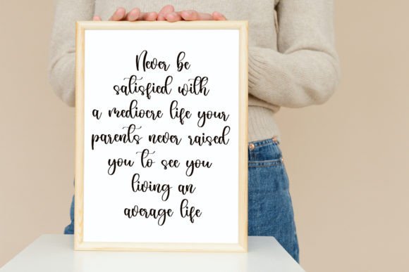 Skywife Font PNG with transparent background - Preview 2