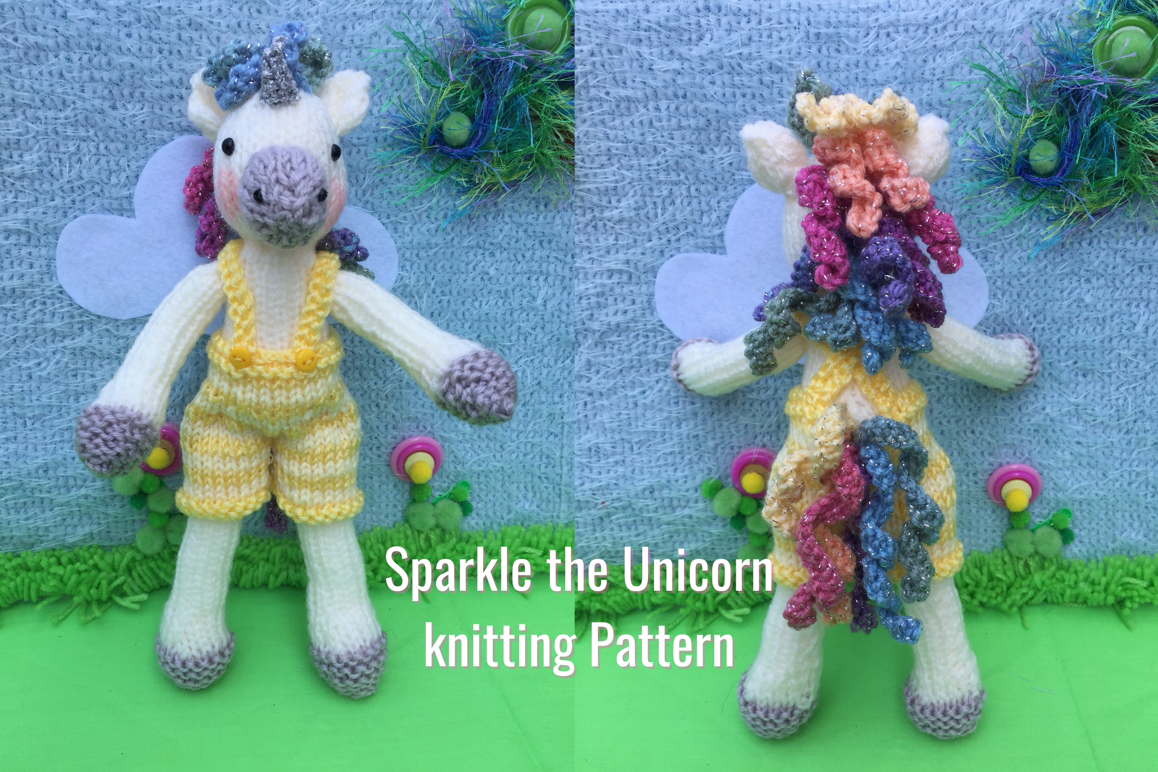 Sparkle the Unicorn Knitting Pattern
