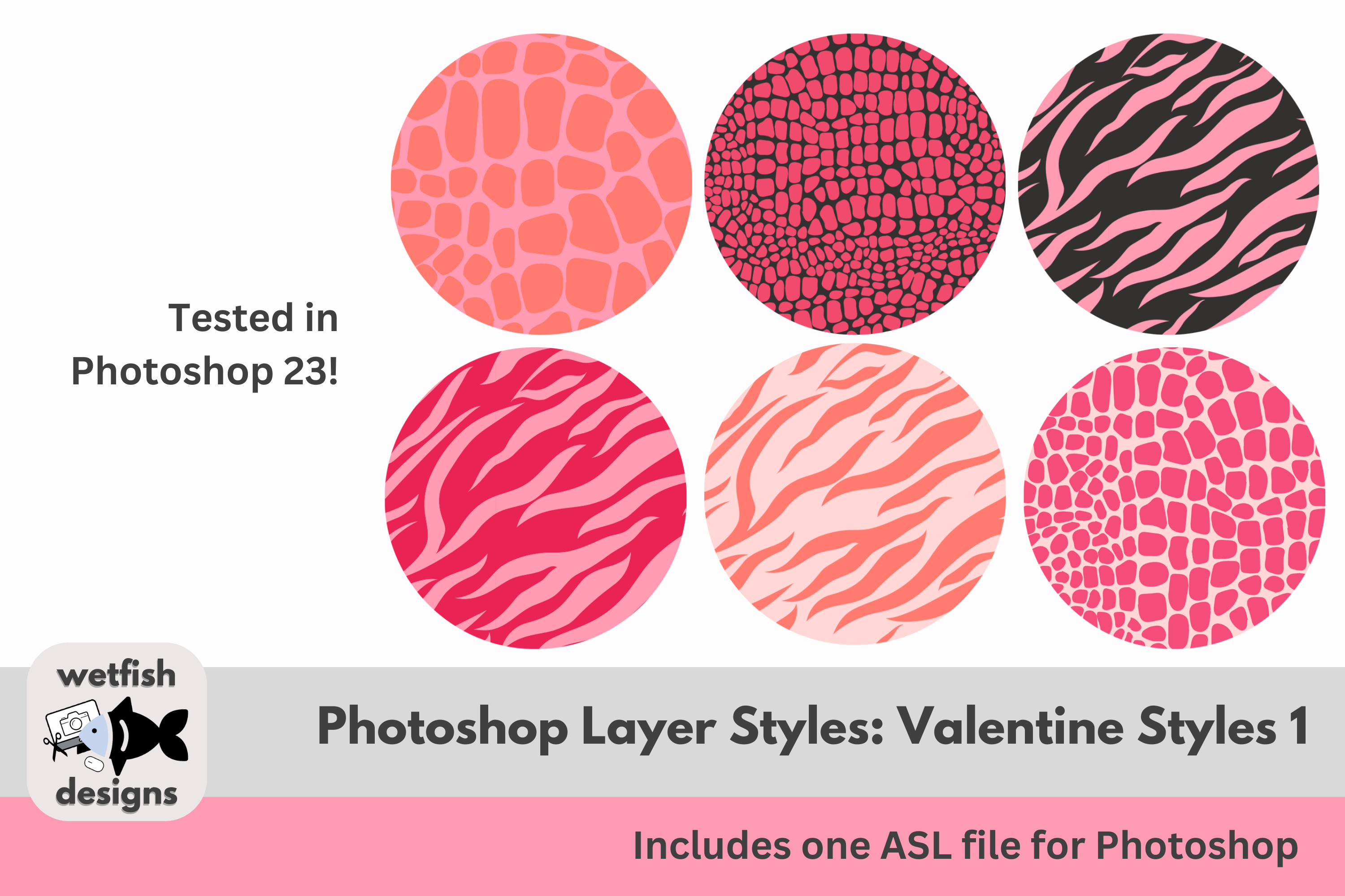 Valentine Photoshop Layer Styles 1 Graphic by Wetfish Designs ...